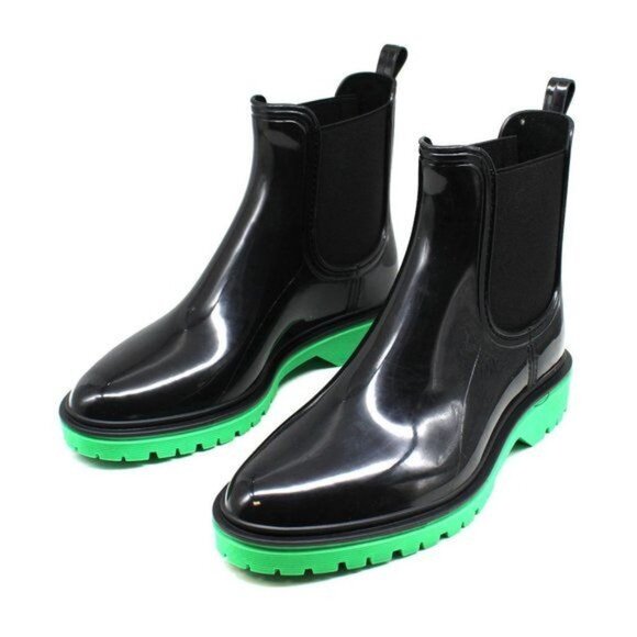 Inc International Concepts Black/Green Boots - Picture 2 of 6